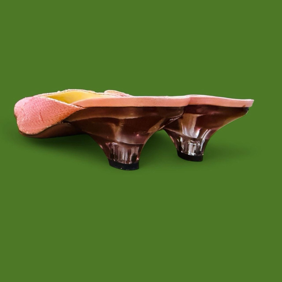 Pink Embroidered Women's Slip-On Mules - Picture 8 of 9